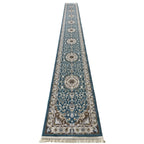 800 x 80cm Classic Persian, Blue Runner Rug