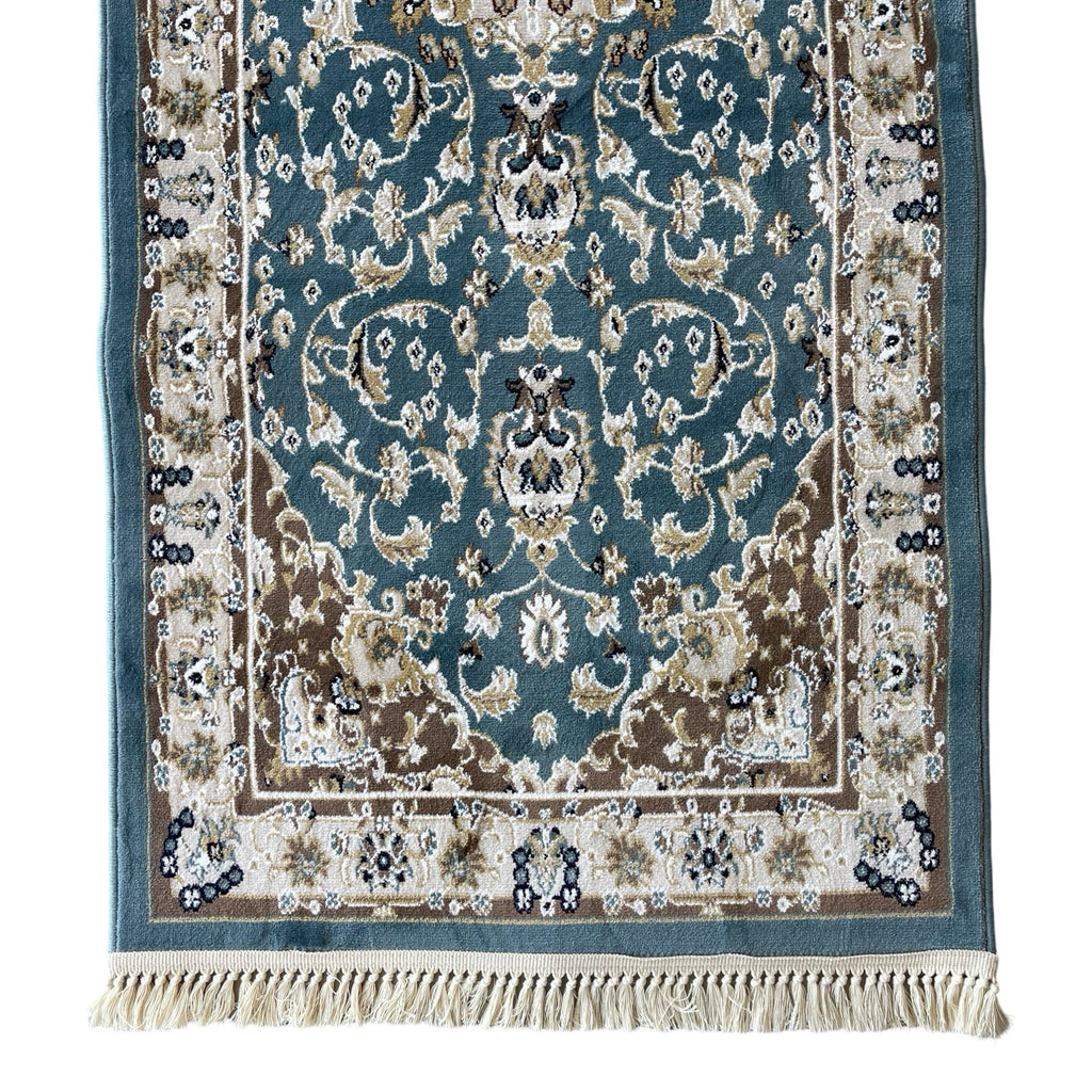 800 x 80cm Classic Persian, Blue Runner Rug