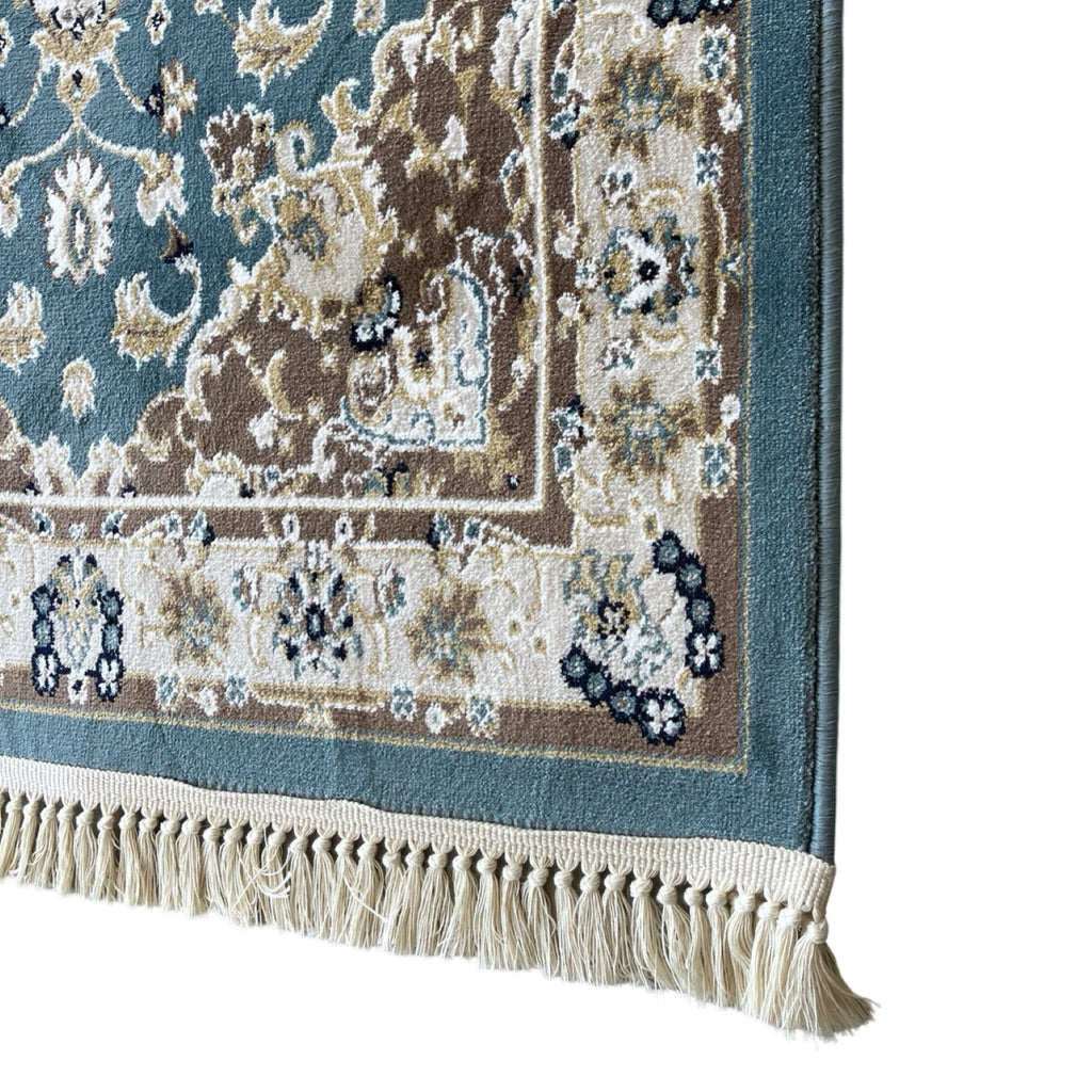 800 x 80cm Classic Persian, Blue Runner Rug