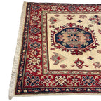 176 x 123 cm Hand Knotted Afghan Kazak – Wool Rug