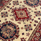 176 x 123 cm Hand Knotted Afghan Kazak – Wool Rug