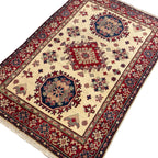 176 x 123 cm Hand Knotted Afghan Kazak – Wool Rug