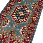 156 x 90 cm Hand Knotted Afghan Kazak – Wool Rug