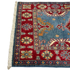 154 x 97 cm Hand Knotted Afghan Kazak – Wool Rug