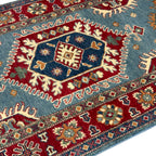 156 x 90 cm Hand Knotted Afghan Kazak – Wool Rug