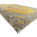 310 x 200 cm Hand-Knotted Tabriz Ultra Vintage Persian Wool Rug