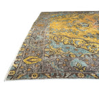 310 x 200 cm Hand-Knotted Tabriz Ultra Vintage Persian Wool Rug