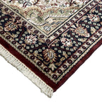 213 x 152 cm Hand Knotted Indian Silk Jaipur Oriental Rug