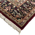 213 x 152 cm Hand Knotted Indian Silk Jaipur Oriental Rug