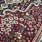 213 x 152 cm Hand Knotted Indian Silk Jaipur Oriental Rug