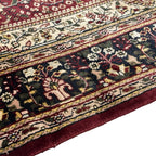 213 x 152 cm Hand Knotted Indian Silk Jaipur Oriental Rug