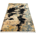 234 x 168 cm Afghan Modern Design Chobi Hand-Knotted Wool Rug