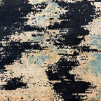 234 x 168 cm Afghan Modern Design Chobi Hand-Knotted Wool Rug