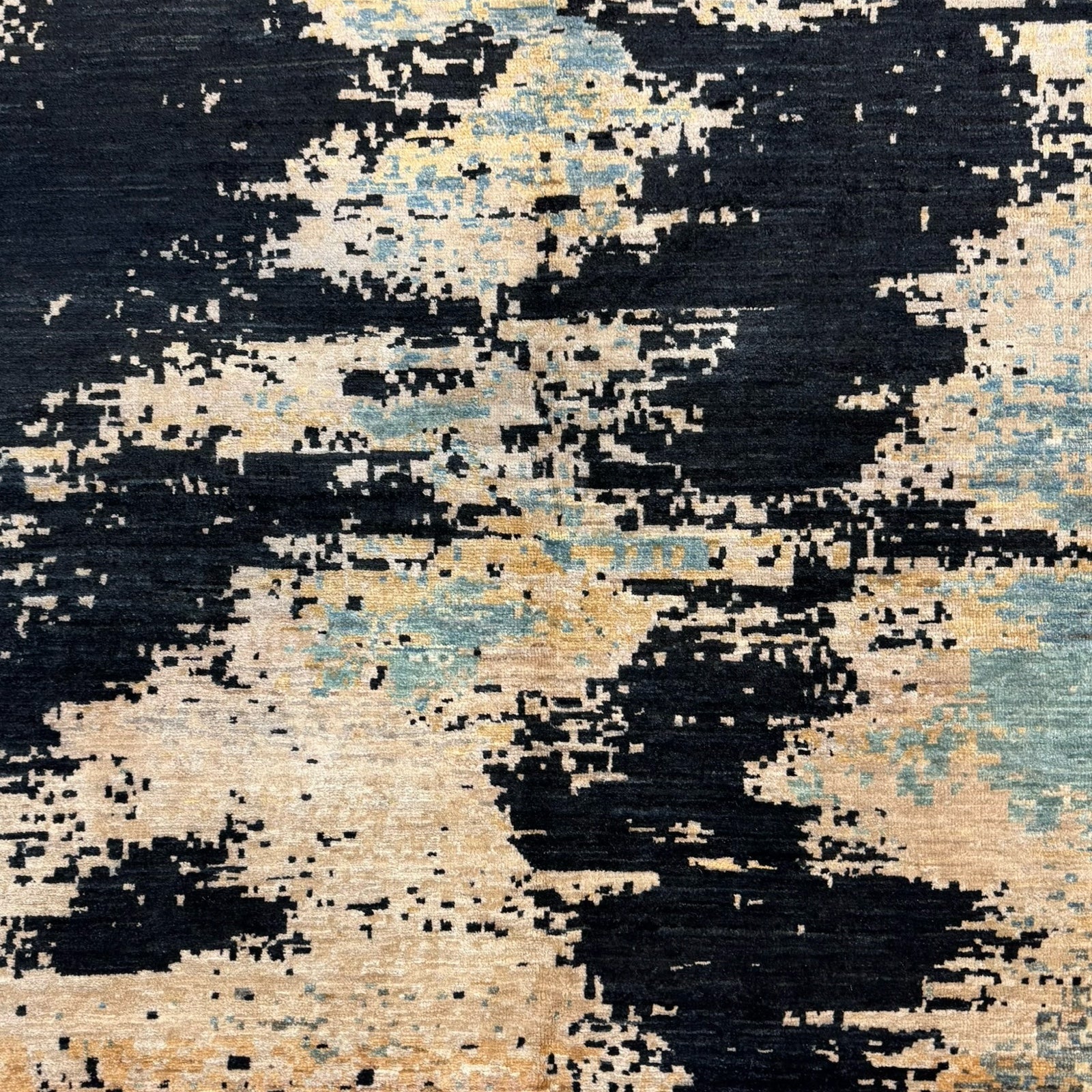 234 x 168 cm Afghan Modern Design Chobi Hand-Knotted Wool Rug