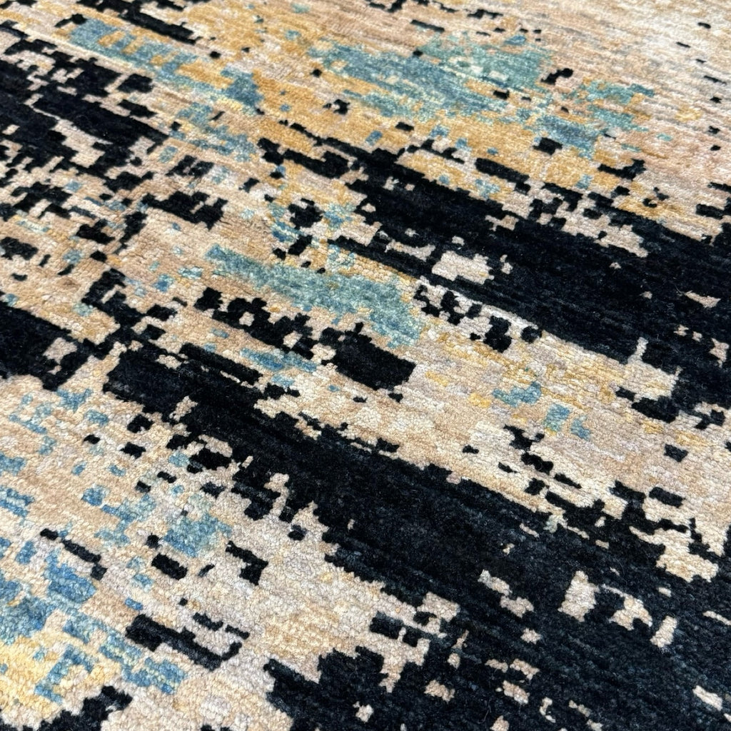 234 x 168 cm Afghan Modern Design Chobi Hand-Knotted Wool Rug