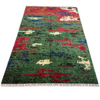 240 x 169 cm Afghan Modern Design Chobi Hand-Knotted Wool Rug