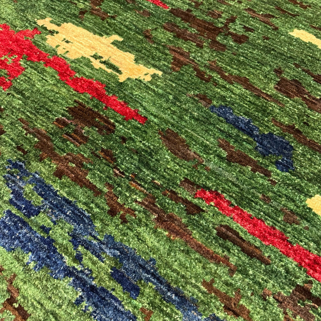 240 x 169 cm Afghan Modern Design Chobi Hand-Knotted Wool Rug