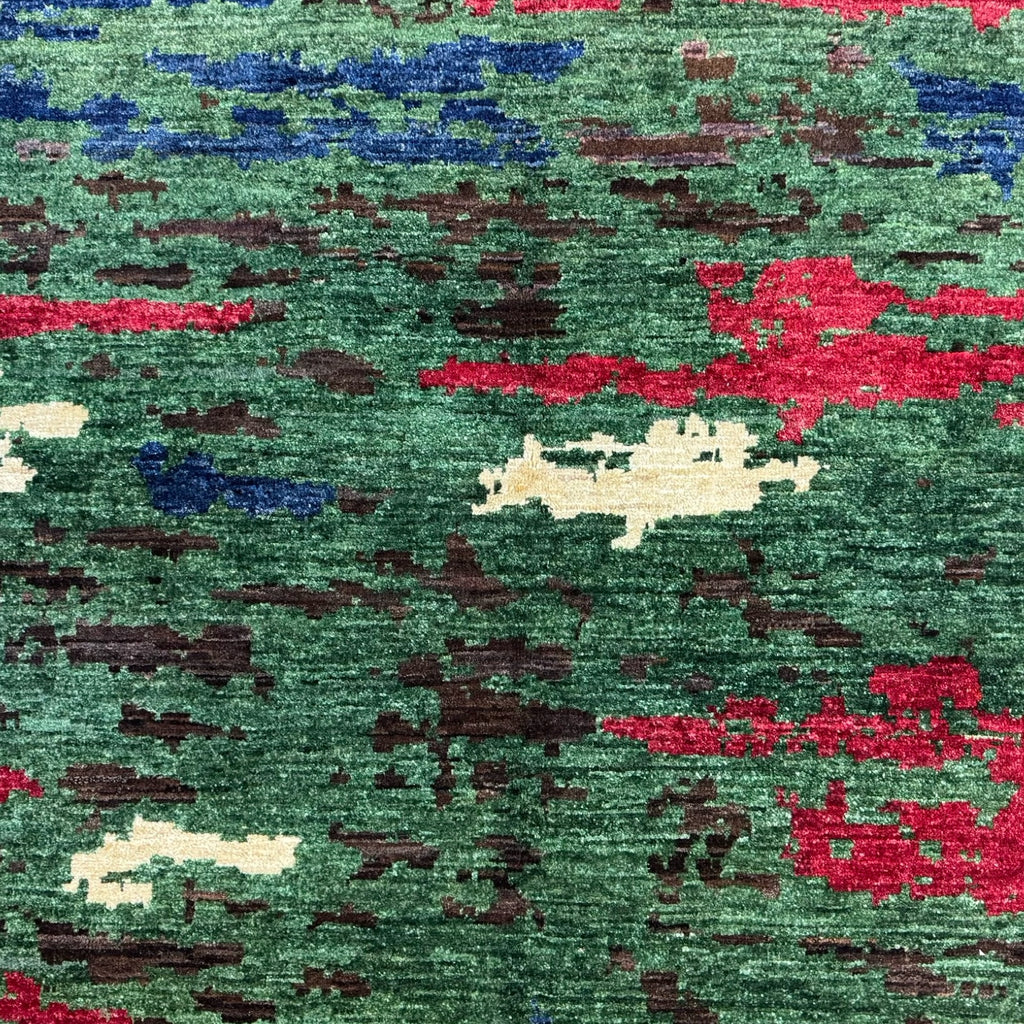 240 x 169 cm Afghan Modern Design Chobi Hand-Knotted Wool Rug