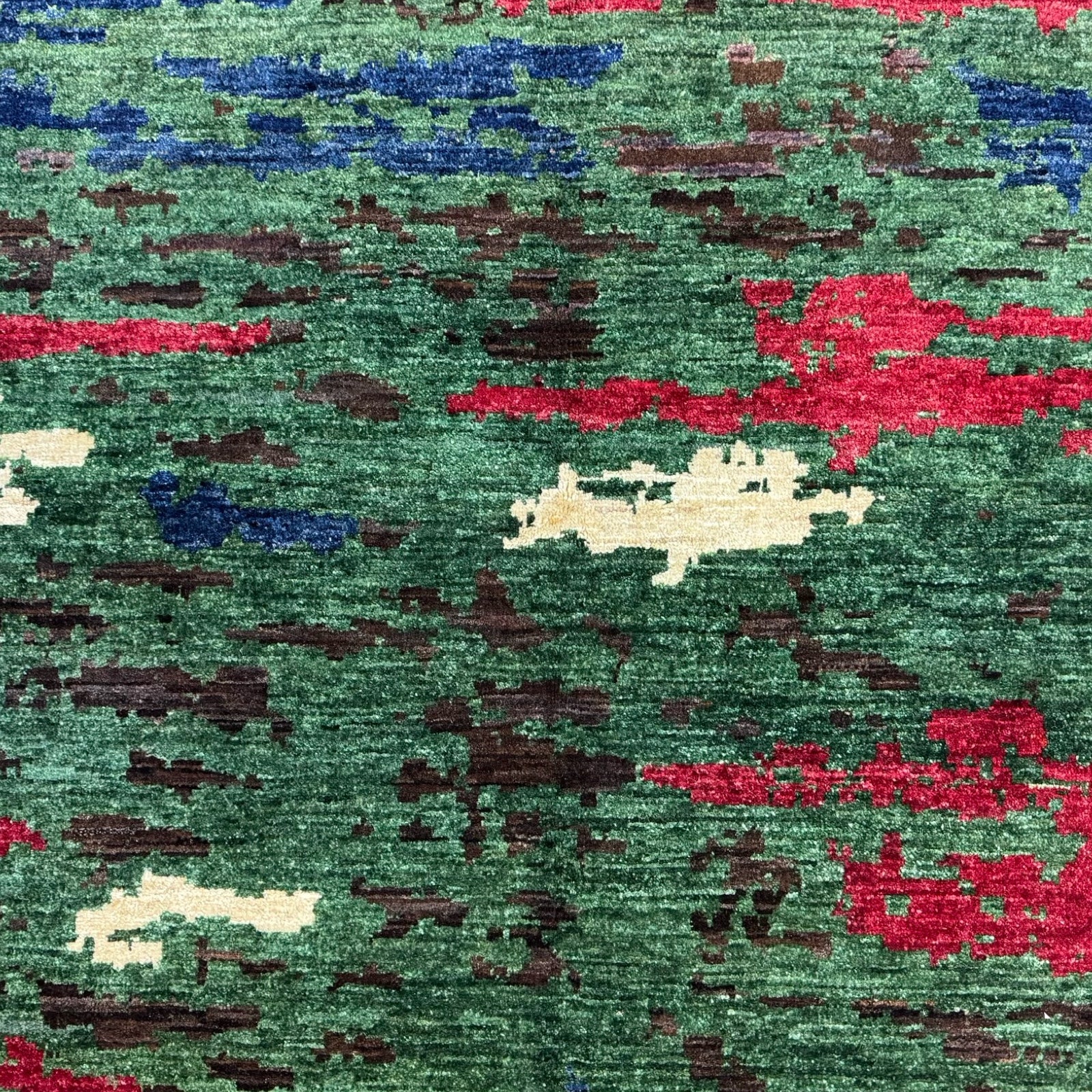 240 x 169 cm Afghan Modern Design Chobi Hand-Knotted Wool Rug