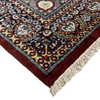 282 x 183 cm Hand Knotted Indian Jaipur Oriental Rug