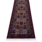600 x 80cm Persian Bakhtiari Garden – Red Runner Rug