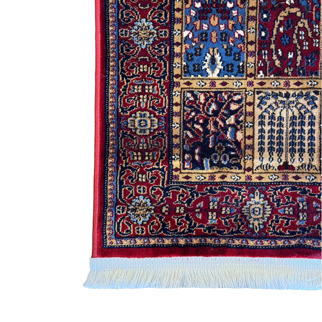 600 x 80cm Persian Bakhtiari Garden – Red Runner Rug