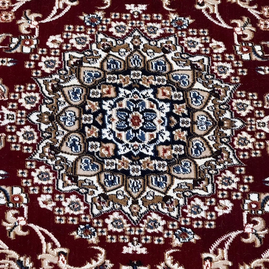 600 x 80cm Persian Royal Mashad – Red Runner Rug