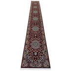 600 x 80cm Persian Royal Mashad – Red Runner Rug