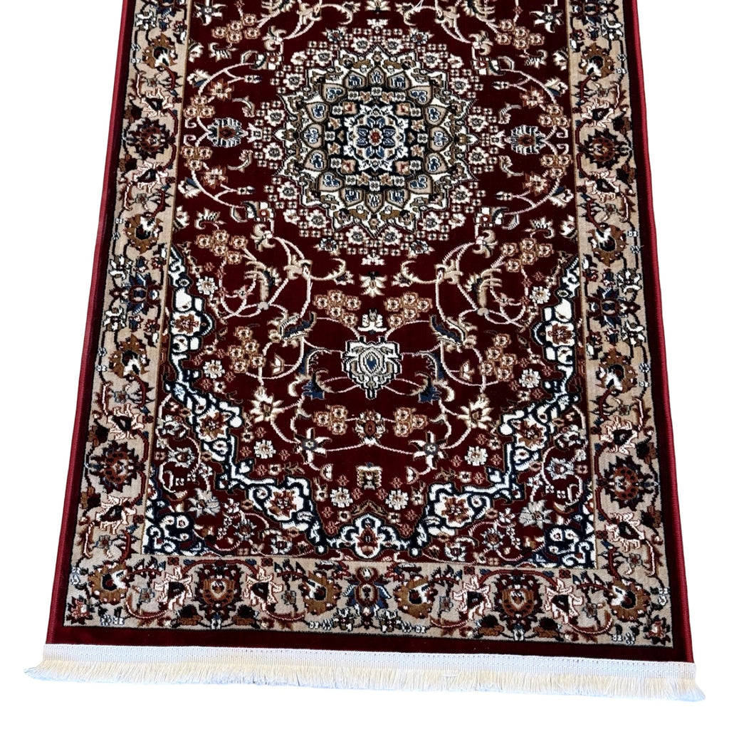 600 x 80cm Persian Royal Mashad – Red Runner Rug