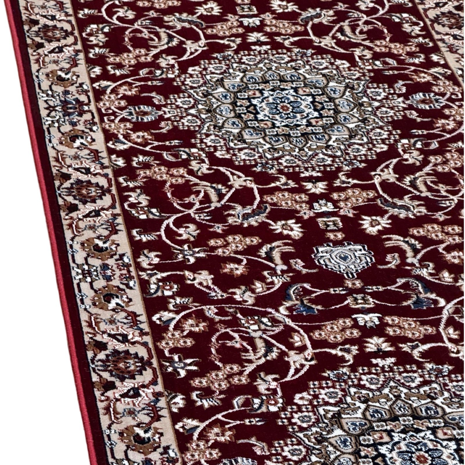 600 x 80cm Persian Royal Mashad – Red Runner Rug