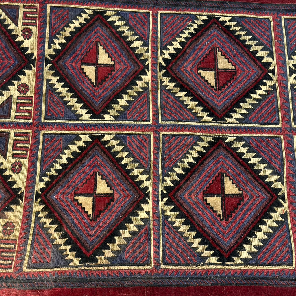 300 x 200 cm Tribal Kilim-Barjesta – Hand Woven Wool Rug