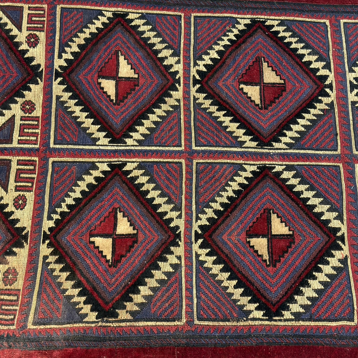 300 x 200 cm Tribal Kilim-Barjesta – Hand Woven Wool Rug