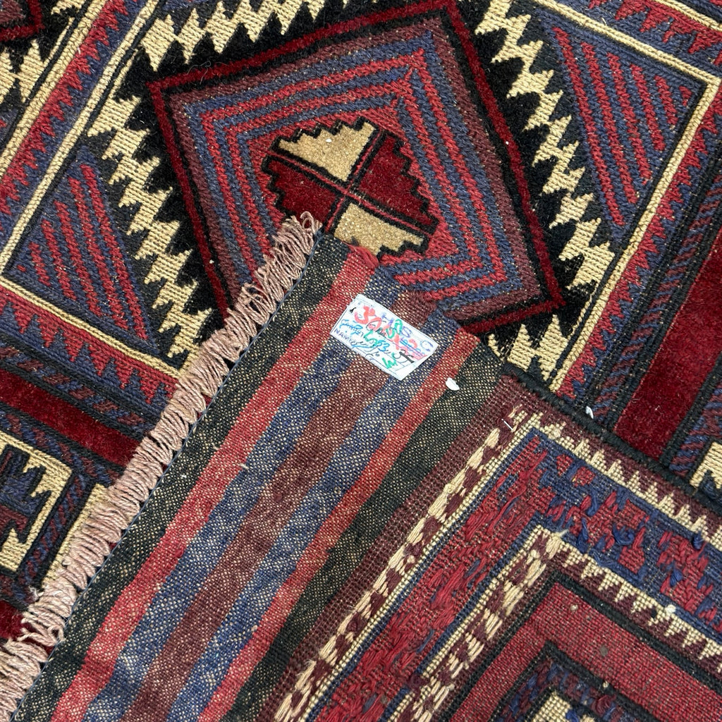 300 x 200 cm Tribal Kilim-Barjesta – Hand Woven Wool Rug