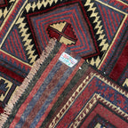 300 x 200 cm Tribal Kilim-Barjesta – Hand Woven Wool Rug
