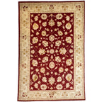 294 x 193 cm Afghan Chobi Ziegler Hand-Knotted Wool Rug