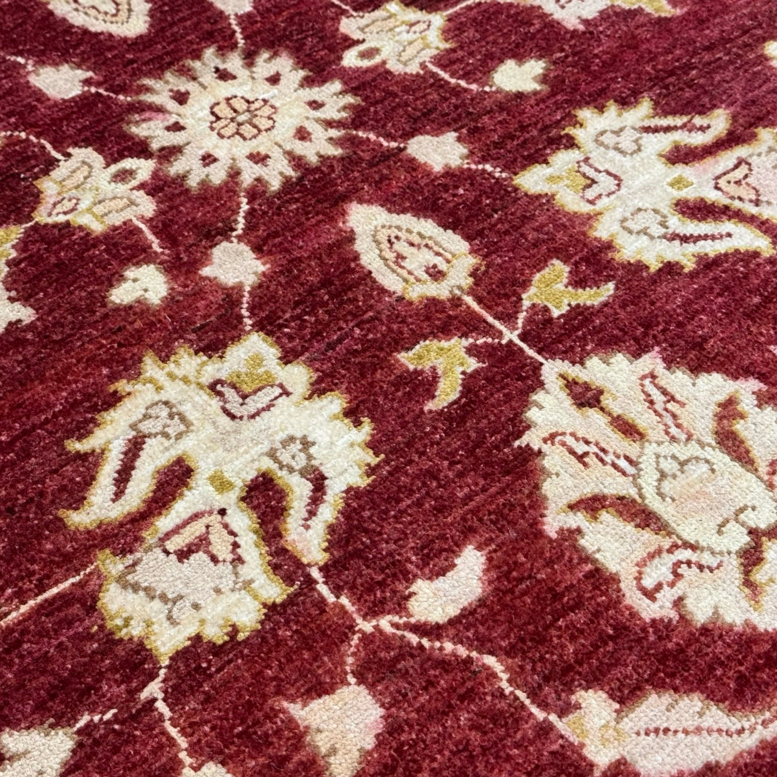 294 x 193 cm Afghan Chobi Ziegler Hand-Knotted Wool Rug