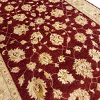 294 x 193 cm Afghan Chobi Ziegler Hand-Knotted Wool Rug