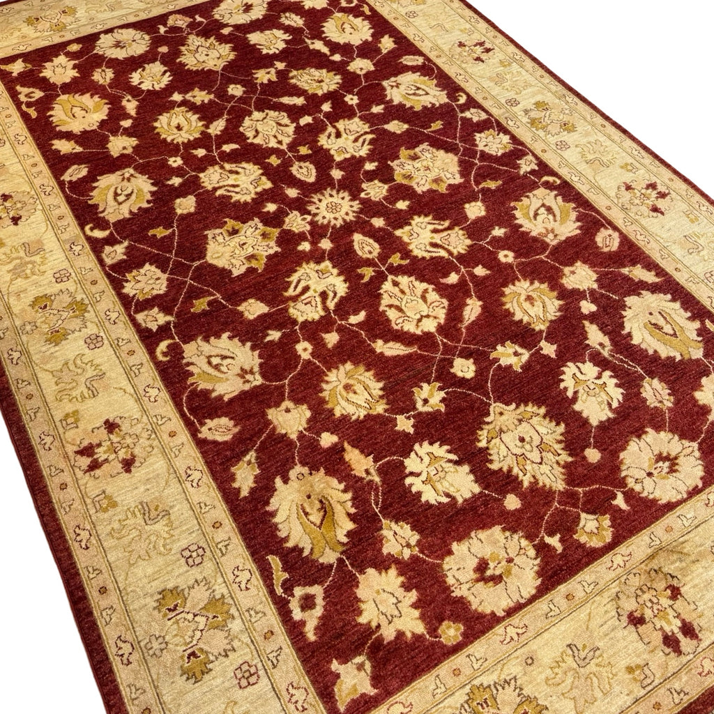 294 x 193 cm Afghan Chobi Ziegler Hand-Knotted Wool Rug