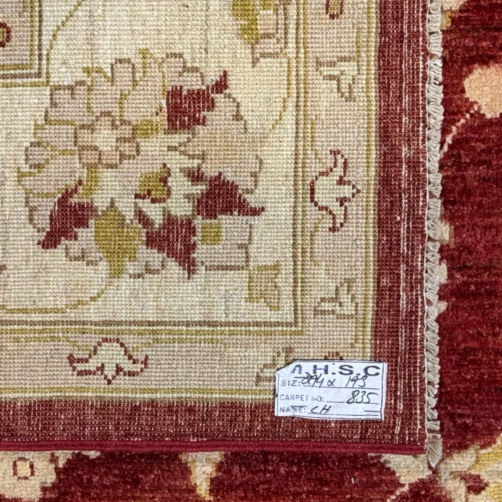 294 x 193 cm Afghan Chobi Ziegler Hand-Knotted Wool Rug