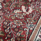 214 x 143 cm Hand Knotted Indian Silk Jaipur Oriental Rug