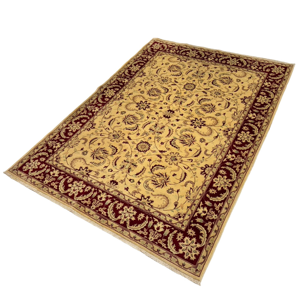 238 x 172 cm Beljik Chobi Belgian Hand-Knotted Wool Rug