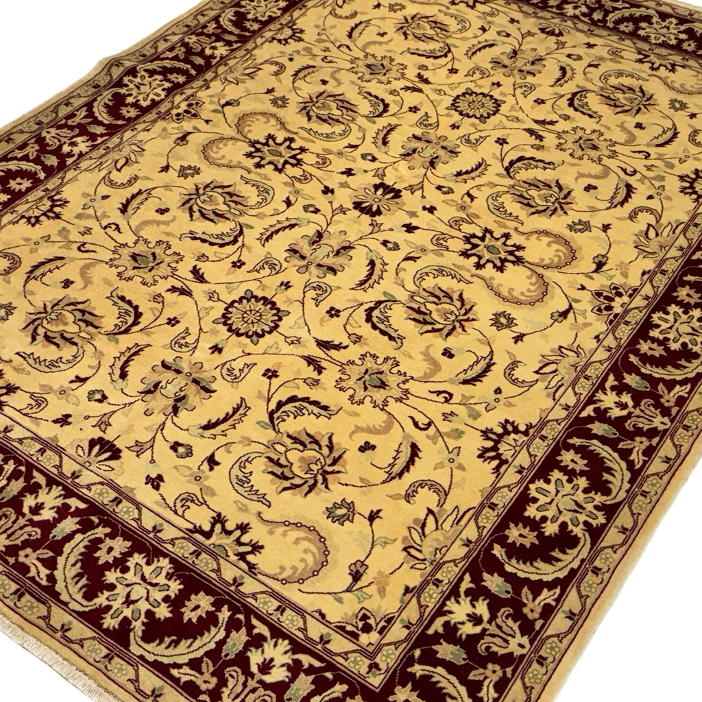 238 x 172 cm Beljik Chobi Belgian Hand-Knotted Wool Rug