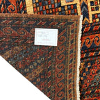 285 x 172 cm Hand-Knotted Afghan Turkmen Tribal Rug