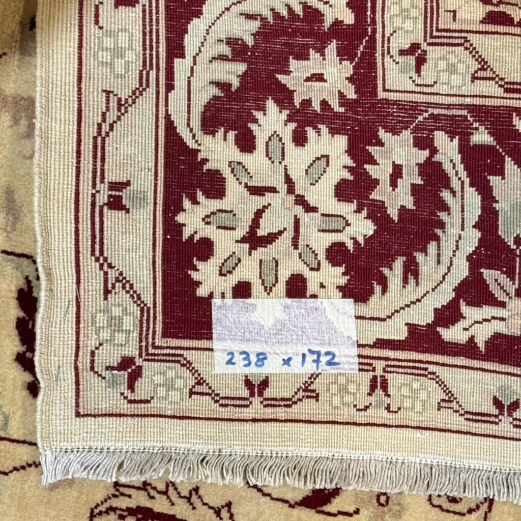 238 x 172 cm Beljik Chobi Belgian Hand-Knotted Wool Rug