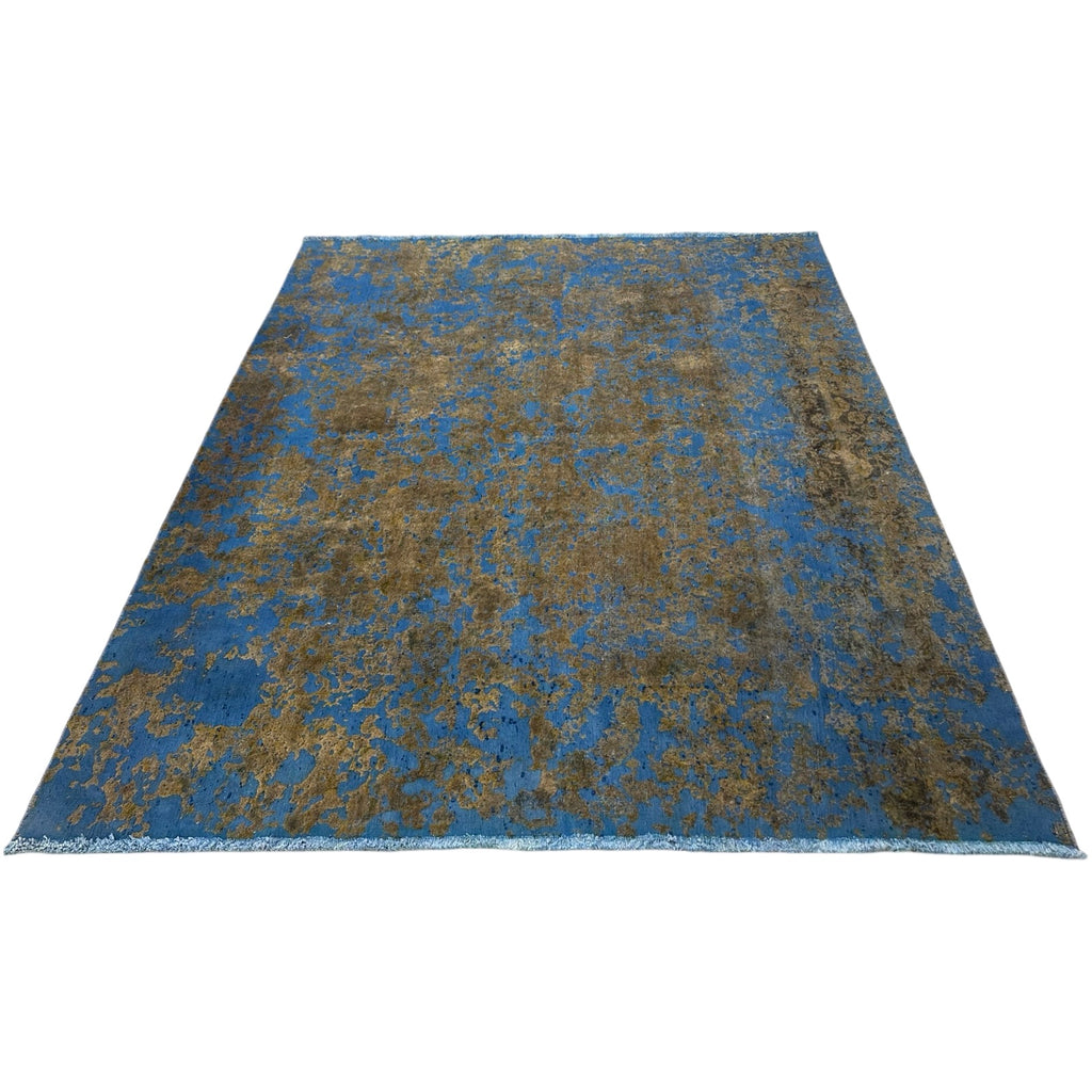 269 x 225 cm Hand-Knotted Ultra Vintage Persian Wool Rug