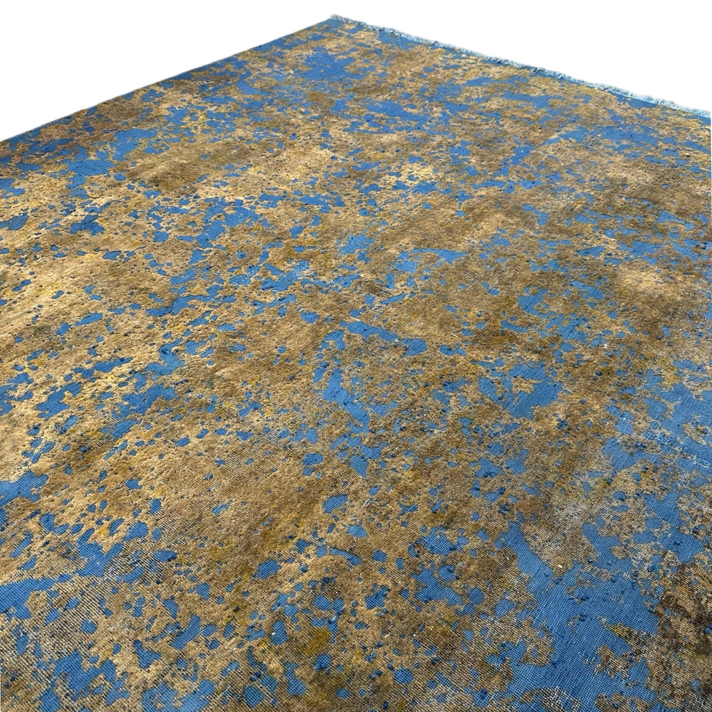 269 x 225 cm Hand-Knotted Ultra Vintage Persian Wool Rug