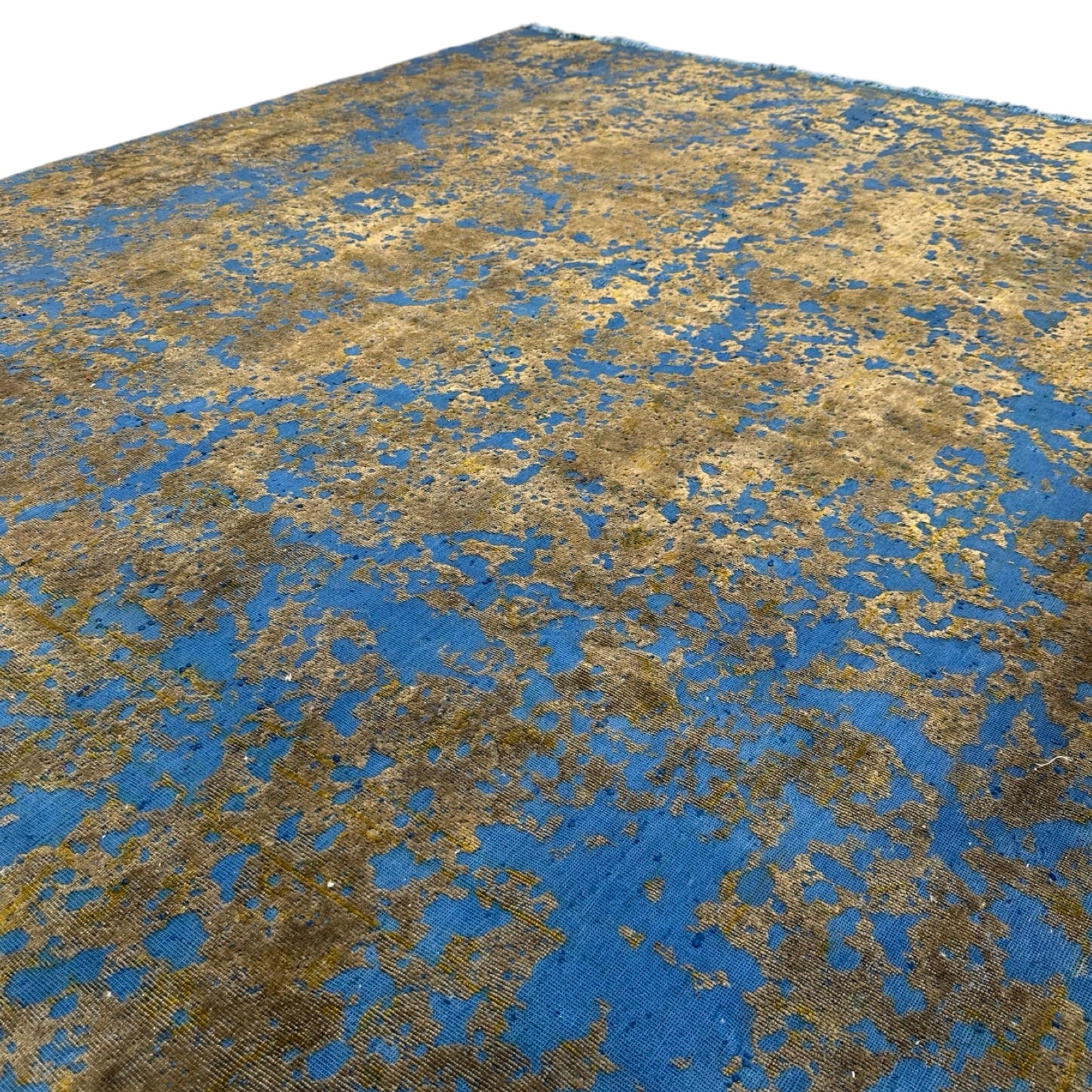 269 x 225 cm Hand-Knotted Ultra Vintage Persian Wool Rug