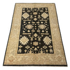 185 x 119 cm Afghan Chobi Hand-Knotted Wool Rug