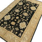 185 x 119 cm Afghan Chobi Hand-Knotted Wool Rug