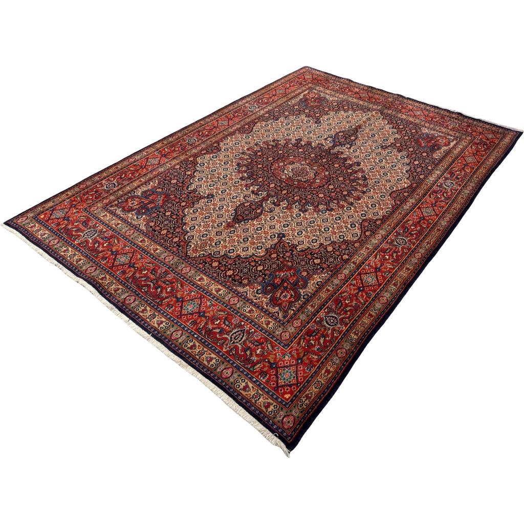 290 x 200 cm Hand Knotted Persian Moud Wool Rug